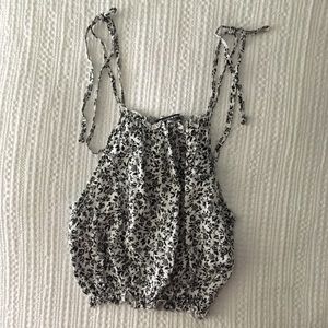 Floral tank top